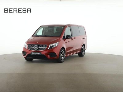 Second-hand Mercedes V300 Exclusive 237 CP (174 kW) 2022 Roșu Monovolum