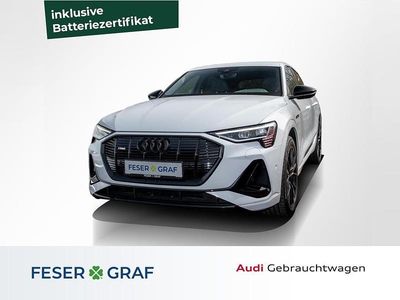 Gebraucht Audi e-tron Ambiente 300 kW (408 PS) 2022 Gletscherweiß SUV