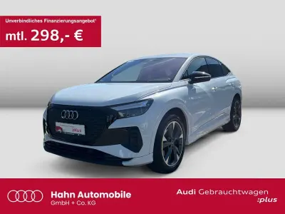 Gebraucht Audi Q4 Sportback e-tron Advanced Plus 125 kW (170 PS) 2022 Gletscherweiß metallic SUV