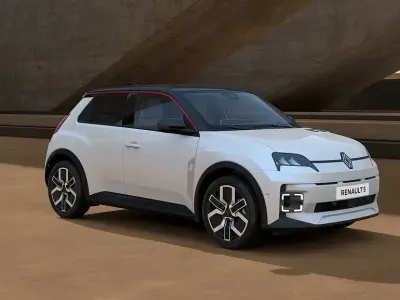 Neu Renault 5 E-Tech Komfort 110 kW (150 PS) 2026 Perlmuttweiß metallic, black Kleinwagen