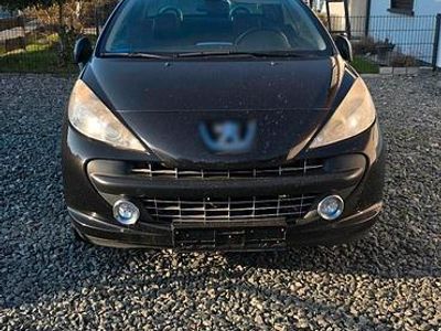 Gebraucht Peugeot 207 CC 101 PS (74 kW) 2009 Schwarz Cabrio