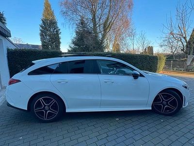 Usata Mercedes CLA220 AMG line 190 CV (139 kW) 2020 Bianco Berlina