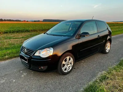 Gebraucht VW Polo United 60 PS (44 kW) 2008 Schwarz Kleinwagen