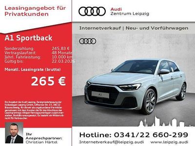 Gebraucht Audi A1 Sportback Advanced Plus 116 PS (85 kW) 2025 Weiß Kleinwagen