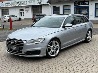 Silber Gebraucht 2015 Audi A6 S-Line Kombi | 19.989 € (Fairer Preis)