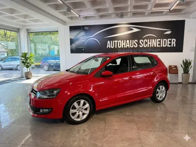 Gebraucht VW Polo Highline 105 PS (77 kW) 2010 Rot Kleinwagen