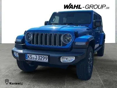 Usata Jeep Wrangler Unlimited Sahara 272 CV (200 kW) 2025 Blu SUV