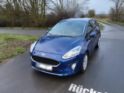 Usata Ford Fiesta 101 CV (74 kW) 2018 Blu Utilitaria