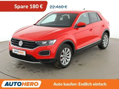 Second-hand VW T-Roc Sportline 190 CP (139 kW) 2020 Roșu SUV