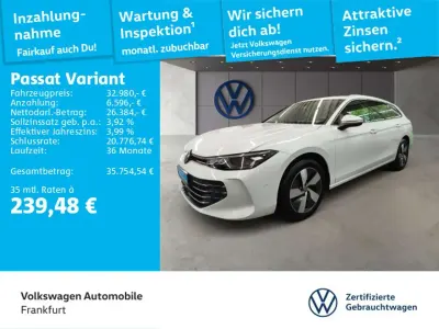 Gebraucht VW Passat Business 150 PS (110 kW) 2025 Weiß Kombi