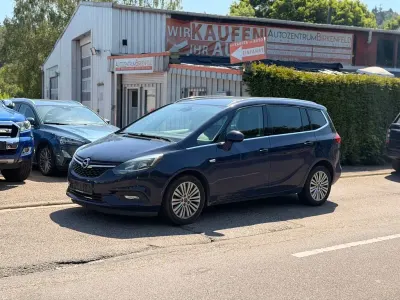 Gebraucht Opel Zafira Innovation 140 PS (102 kW) 2018 Blau Van / Kleinbus
