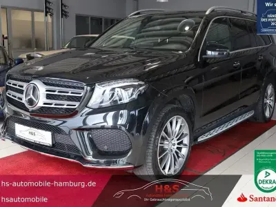 Gebraucht Mercedes GLS350 AMG line 258 PS (189 kW) 2017 Obsidianschwarz  lack SUV