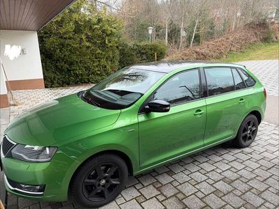 Gebraucht Skoda Rapid Clever 110 PS (80 kW) 2018 Grün Kleinwagen
