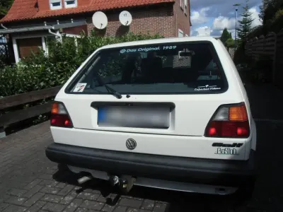 Gebraucht VW Golf II 72 PS (52 kW) 1989 Weiß Kleinwagen