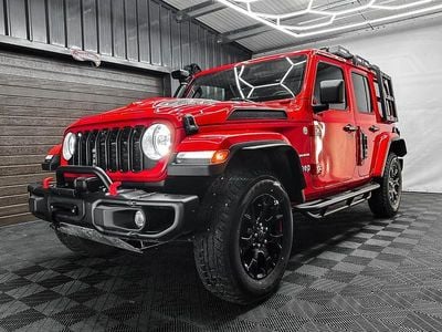 Second-hand Jeep Wrangler Sahara 306 CP (225 kW) 2024 Roșu SUV