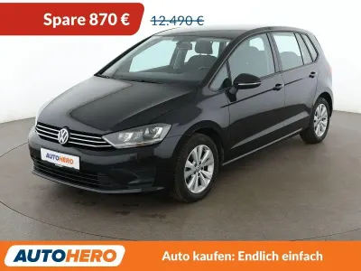 Gebraucht VW Golf Sportsvan Comfortline 125 PS (91 kW) 2016 Schwarz Van / Kleinbus