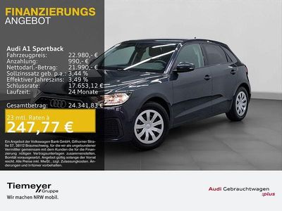 Gebraucht Audi A1 Sportback Advanced 116 PS (85 kW) 2025 Grau Kleinwagen