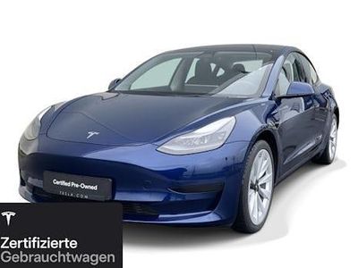 Blau Gebraucht 2021 Tesla Model 3 Standard Range Limousine | 23.500 € (Fairer Preis)