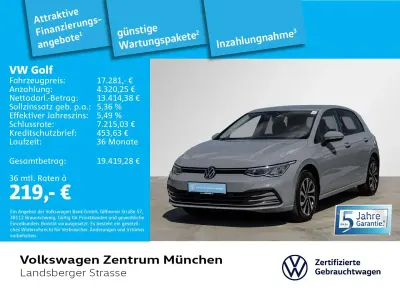 Gebraucht VW Golf VIII Active 131 PS (96 kW) 2021 Grau Limousine