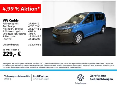 Gebraucht VW Caddy Basis 102 PS (75 kW) 2025 Blau Van / Kleinbus