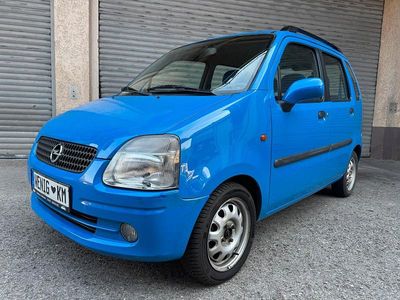 Second-hand Opel Agila 55 CP (40 kW) 2002 Albastru Monovolum