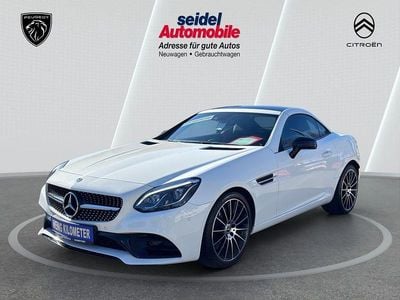Gebraucht Mercedes SLC200 AMG line 184 PS (135 kW) 2017 Weiß Cabrio