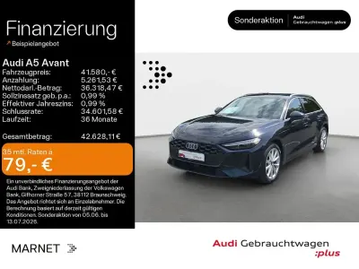 Gebraucht Audi A5 Sport 204 PS (150 kW) 2025 Firmamentblau metallic Kombi