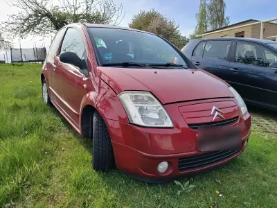 Gebraucht Citroën C2 2006 Rot Kleinwagen