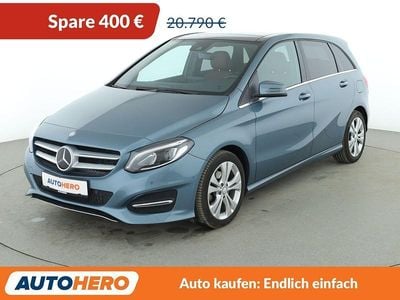 Gebraucht Mercedes B220 Urban 184 PS (135 kW) 2015 Blau Van / Kleinbus