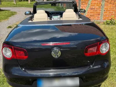 Gebraucht VW Eos 115 PS (84 kW) 2007 Schwarz Cabrio