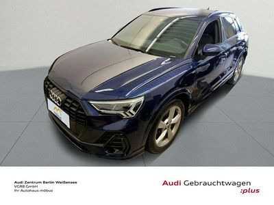 Gebraucht Audi Q3 S-Line 200 PS (147 kW) 2022 Navarrablau metallic SUV