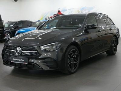 Brugt Mercedes E220 AMG 200 HK (147 kW) 2022 Grå Stationcar