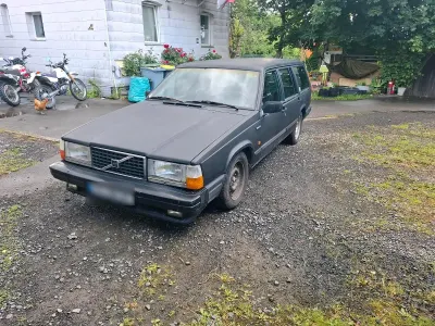 Gebraucht Volvo 740 1989 Schwarz Kombi