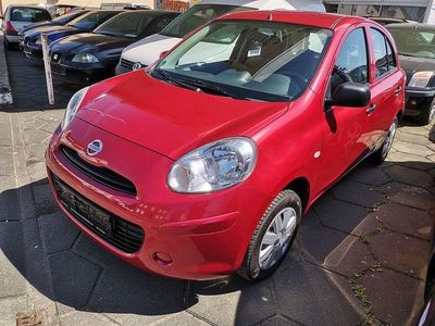 Second-hand Nissan Micra Visia 80 CP (58 kW) 2011 Roșu Hatchback