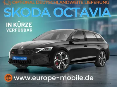 Neu Skoda Octavia RS 265 PS (194 kW) 2026 Blackmagic perleffekt Kombi