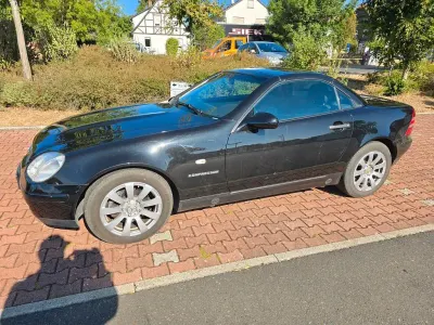 Gebraucht Mercedes SLK200 192 PS (141 kW) 2000 Schwarz Cabrio