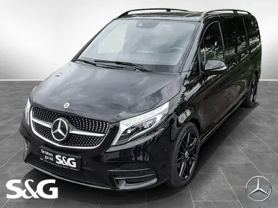 Gebraucht Mercedes V300 Avantgarde Edition 237 PS (174 kW) 2022 Obsidianschwarz Van / Kleinbus
