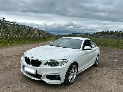 Gebraucht BMW 220 M Sport 184 PS (135 kW) 2014 Weiß Coupé