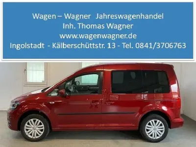 Gebraucht VW Caddy 131 PS (96 kW) 2019 Fortanarot metallic Van / Kleinbus