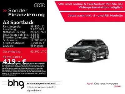 Gebraucht Audi A3 S-Line 150 PS (110 kW) 2025 Daytonagrau perleffekt Limousine