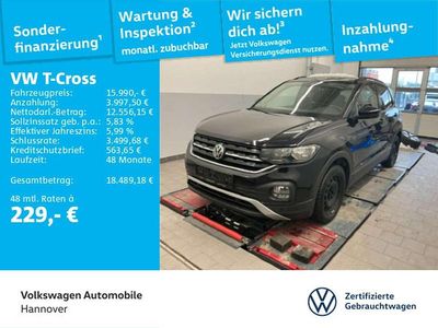 Schwarz Gebraucht 2019 VW T-Cross SUV | 15.990 € (Etwas zu teuer)