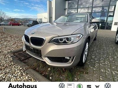 Gebraucht BMW 218 Advantage 136 PS (100 kW) 2016 Moonlight silver metallic Coupé