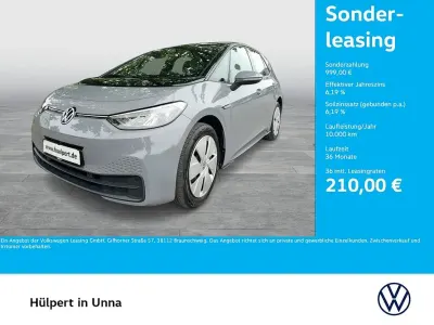 Brugt VW ID.3 Pure 110 kW (150 HK) 2021 Grå Hatchback