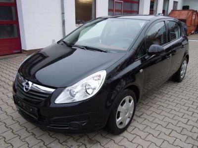 Gebraucht Opel Corsa Edition 80 PS (58 kW) 2008 Schwarz metallic Limousine