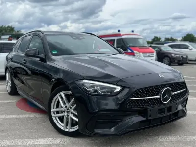 Gebraucht Mercedes C220 AMG line 200 PS (147 kW) 2023 Schwarz Kombi