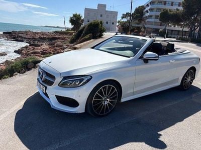 Gebraucht Mercedes C300 AMG line 245 PS (180 kW) 2017 Weiß Cabrio