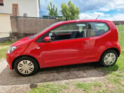 Gebraucht VW up! 75 PS (55 kW) 2013 Rot Kleinwagen