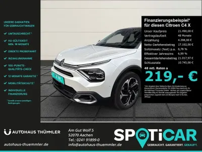 Gebraucht Citroën C4 X PureTech 131 PS (96 kW) 2024 Weiß SUV