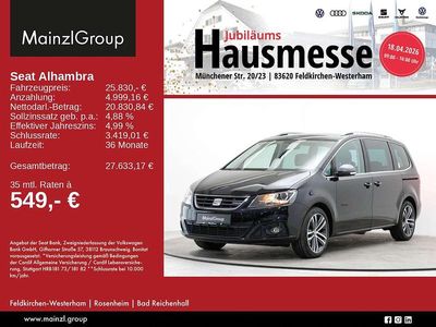 Gebraucht Seat Alhambra FR-Line 150 PS (110 kW) 2017 Schwarz Van / Kleinbus