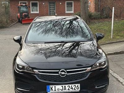 Gebraucht Opel Astra Selection 110 PS (80 kW) 2017 Schwarz Kombi